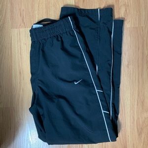 Nike wind track pants joggers size large
